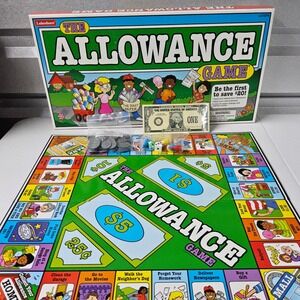 Lakeshore The Allowance Game Learn Money Skills Educational‎ Board Game